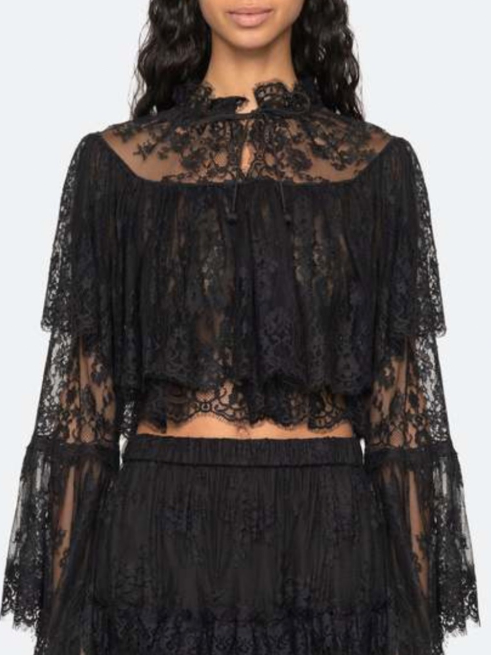 Brand new Sea New York Holden Blouse in Black, size S